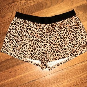 Juicy Couture cheetah sleep shorts